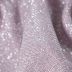 Retalho Tecido Malha Glitter Cor de Rosa com Prata 1,25 Metro