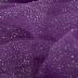 Retalho Tecido Tule Glitter Violeta 1,40 Metro