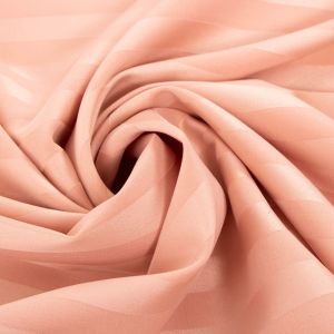 Tecido Alfaiataria Dior Listras Acetinadas Rosê Nude