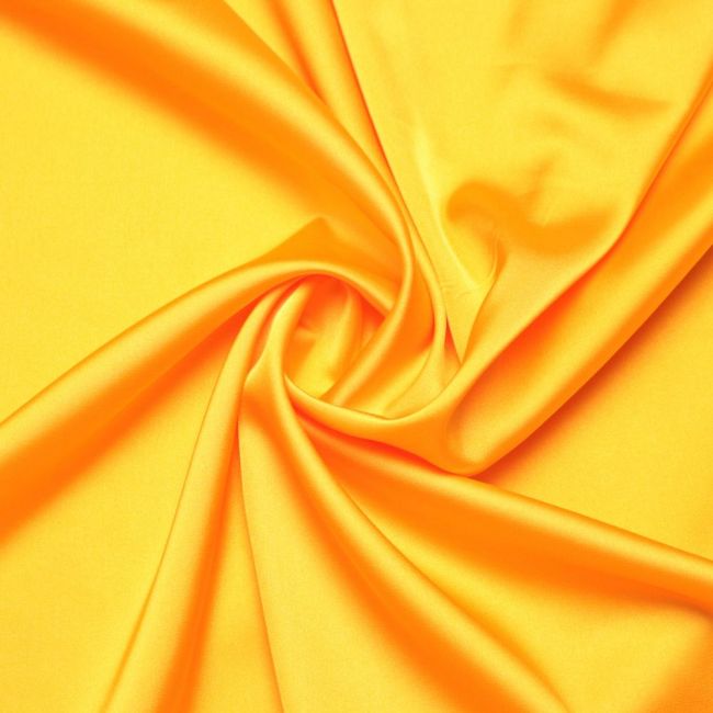 Tecido Cetim Toque de Seda Amarelo