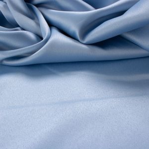Tecido Crepe Vogue Silk Span Azul Serenity Claro