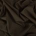Tecido Gabardine Lã Mista Listrado Magnetado Marrom Chocolate - 1,30m