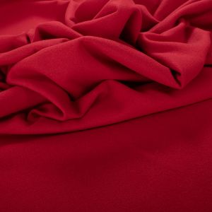 Tecido Lã Batida Vermelho Queimado