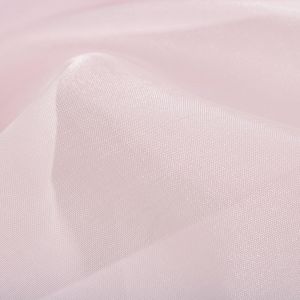 Tecido Organza Cristal Premium Cor de Rosa Claro
