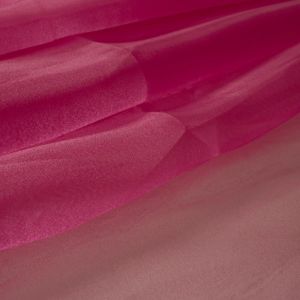 Tecido Organza Cristal Rosa Valentino