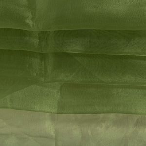 Tecido Organza Cristal Verde Folha