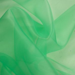 Tecido Organza Cristal Verde Tiffany
