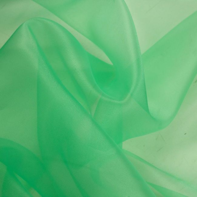 Tecido Organza Cristal Verde Tiffany