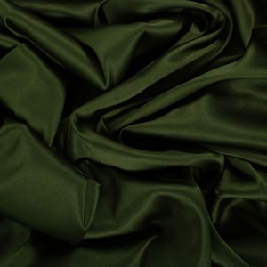 Tecido Prada Span Acetinado Verde Militar Escuro