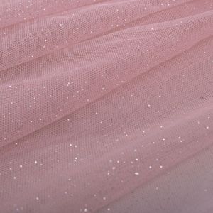 Tecido Tule Glitter Rosé Claro