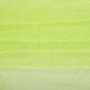 Tecido Tule Glitter Verde Limão
