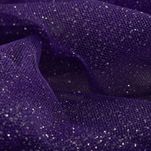 Tecido Tule Glitter Violeta