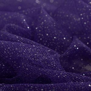 Tecido Tule Glitter Violeta