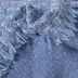 Tecido Tweed Paete Azul Serenity