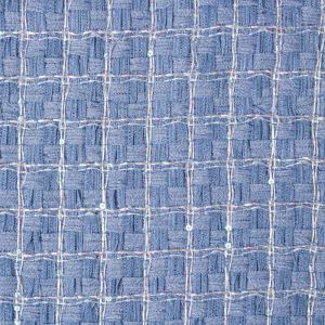 Tecido Tweed Paete Azul Serenity