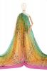 Tecido Viscose Estampa Doncella Tie Dye Floral Colorida - Estampas Doncella