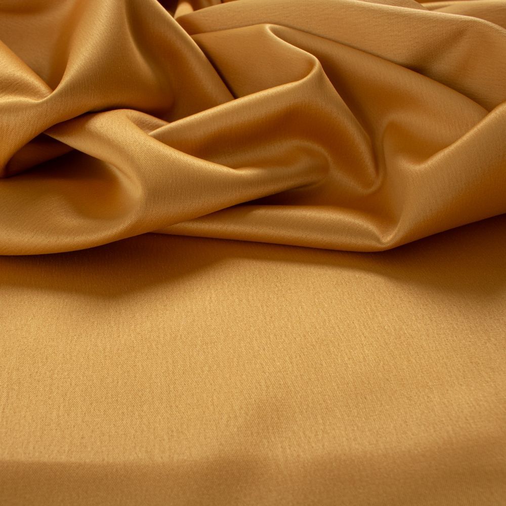 Tecido Vogue Silk Span Amarelo Dourado